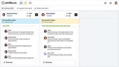 smile cx dashboard